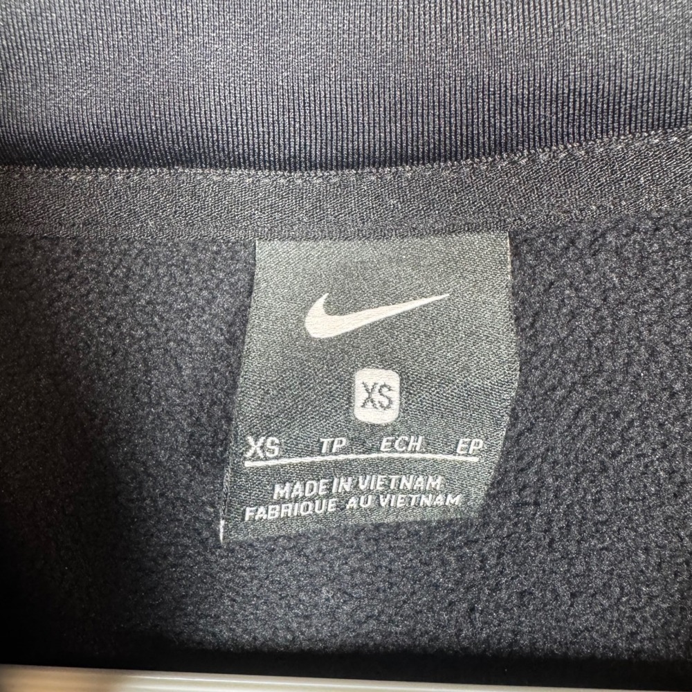 Nike Women's Therma-FIT Pullover Black Quarter Zip Training Top Sz XS - Picture 4 of 9